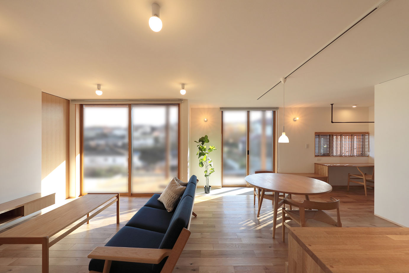 WABIKA/廣神建設（ひろかみけんせつ） 【2,629万円/平屋】庭との繋がりを慈しむやすらぎの平屋の建築実例画像3