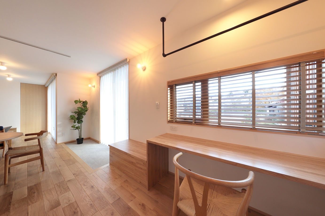 WABIKA/廣神建設（ひろかみけんせつ） 【2,629万円/平屋】庭との繋がりを慈しむやすらぎの平屋の建築実例画像5