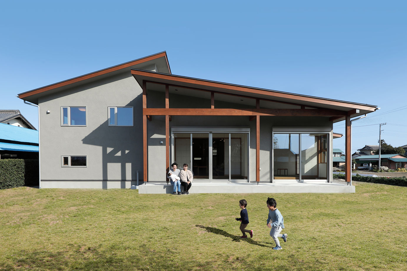 WABIKA/廣神建設（ひろかみけんせつ） 【2000万円台/平屋】自然との暮らしを愉しむ家の建築実例画像1