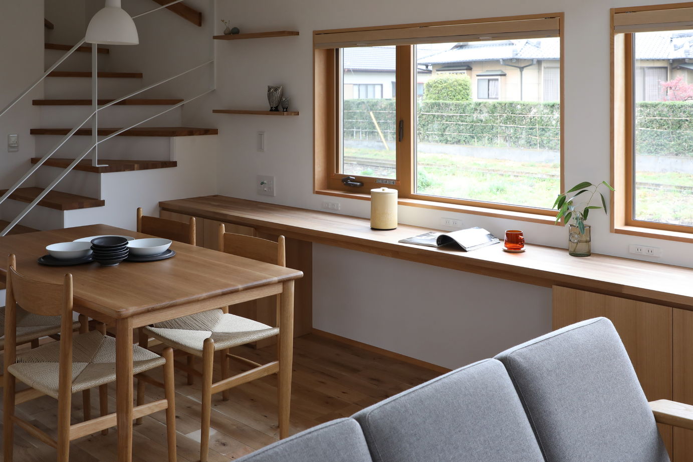 WABIKA/廣神建設（ひろかみけんせつ） 【本体価格2500万円～2999万円/33.5坪】北側に住まう家の建築実例画像5