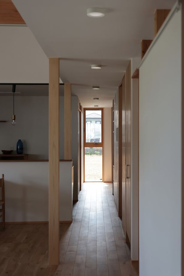 WABIKA/廣神建設（ひろかみけんせつ） シンプルな空間に繊細な色合せ。素材の美しさが活きる平屋の建築実例画像7