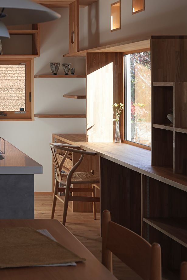 WABIKA/廣神建設（ひろかみけんせつ） 木の香りと温かさに包まれる家。愛猫と描く、憩いと安らぎの空間の建築実例画像6