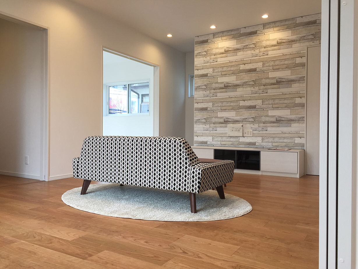 TOYO HOUSE（いわき・北茨城・双葉郡一部） 【いわき市／3000万円台／延床45坪の吹き抜け・セカンドリビング】家族一人ひとりが自分の時間を大切にできるくつろぎの家の建築実例画像2