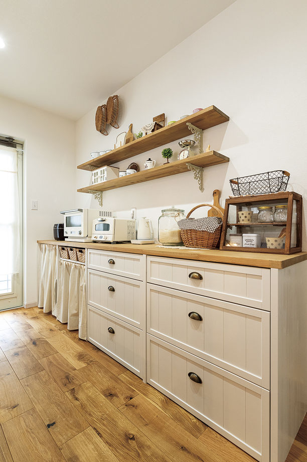 富士ホームズデザイン ナチュラル＆プロヴァンス！３０坪台/海外のような外観で憧れのとんがり帽子のおしゃれな家の建築実例画像4