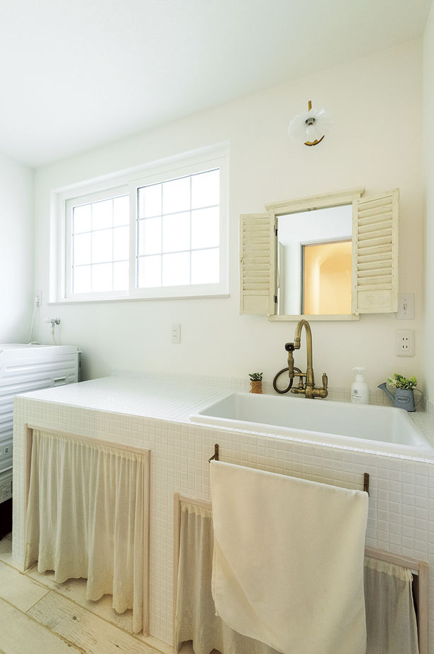 富士ホームズデザイン ナチュラル＆プロヴァンス！３０坪台/海外のような外観で憧れのとんがり帽子のおしゃれな家の建築実例画像7