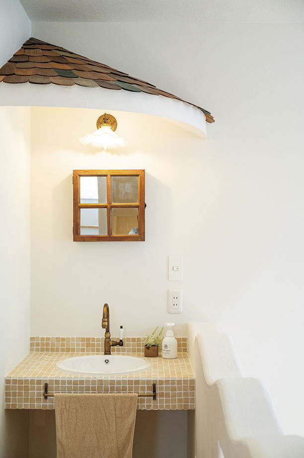 富士ホームズデザイン ナチュラル＆プロヴァンス！３０坪台/海外のような外観で憧れのとんがり帽子のおしゃれな家の建築実例画像8