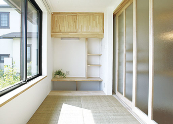 無添加住宅 【新潟/2000万円台/自然素材/漆喰】手を入れることさえ楽しみになる　体に優しく美しい天然素材の家の建築実例画像5