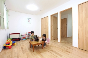 無添加住宅 【熊本/自然素材/子育て/漆喰/2階建て】経年変化が楽しめる、何十年も先の満足を叶える住まいの建築実例画像6