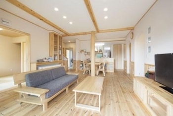 次世代の家　門目建設 オプションゼロの丸込み価格　要望も丸っと実現、暖かい無垢の家の建築実例画像2