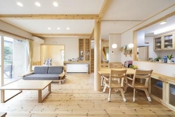 次世代の家　門目建設 オプションゼロの丸込み価格　要望も丸っと実現、暖かい無垢の家の建築実例画像3