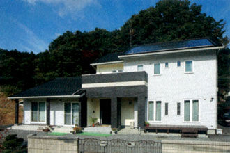 次世代の家　門目建設 トラディショナルな二世帯の家の建築実例画像2