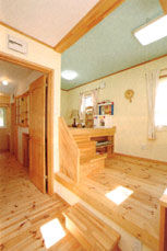 次世代の家　門目建設 トラディショナルな二世帯の家の建築実例画像3