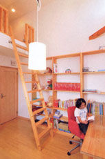 次世代の家　門目建設 ユニバーサルデザインの二世帯の家の建築実例画像6