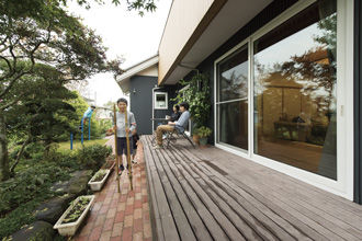 次世代の家　門目建設 三世代が楽しく暮らす無垢の家の建築実例画像2