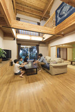 次世代の家　門目建設 三世代が楽しく暮らす無垢の家の建築実例画像4