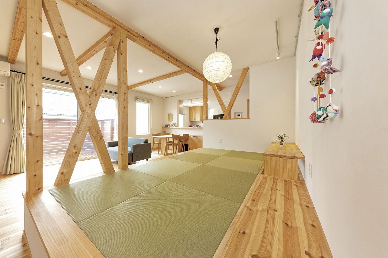 次世代の家　門目建設 ナチュラルスタイルの家の建築実例画像3