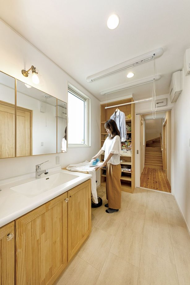 次世代の家　門目建設 ナチュラルスタイルの家の建築実例画像6