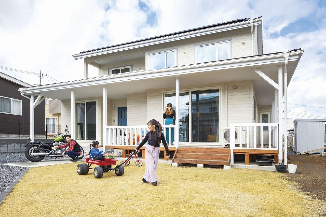 次世代の家　門目建設 カリフォルニアスタイルの家の建築実例画像2