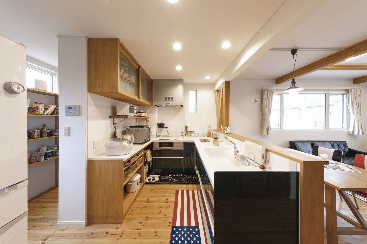 次世代の家　門目建設 カリフォルニアスタイルの家の建築実例画像3