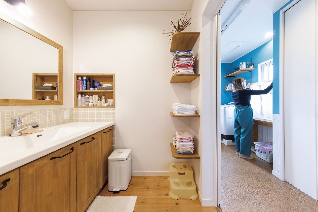 次世代の家　門目建設 カリフォルニアスタイルの家の建築実例画像4