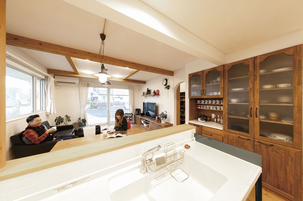 次世代の家　門目建設 カリフォルニアスタイルの家の建築実例画像7