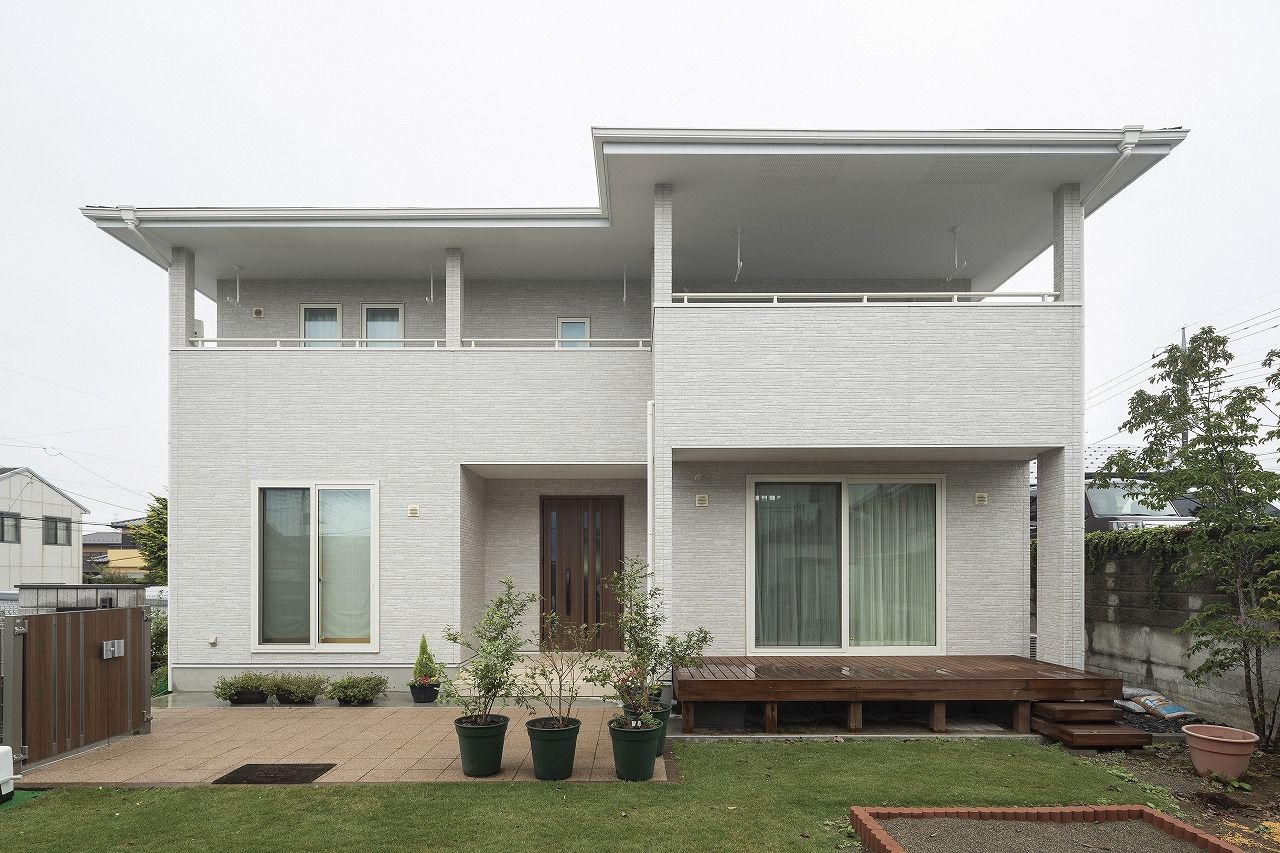 次世代の家　門目建設 広々シンプル　和モダンの家の建築実例画像2