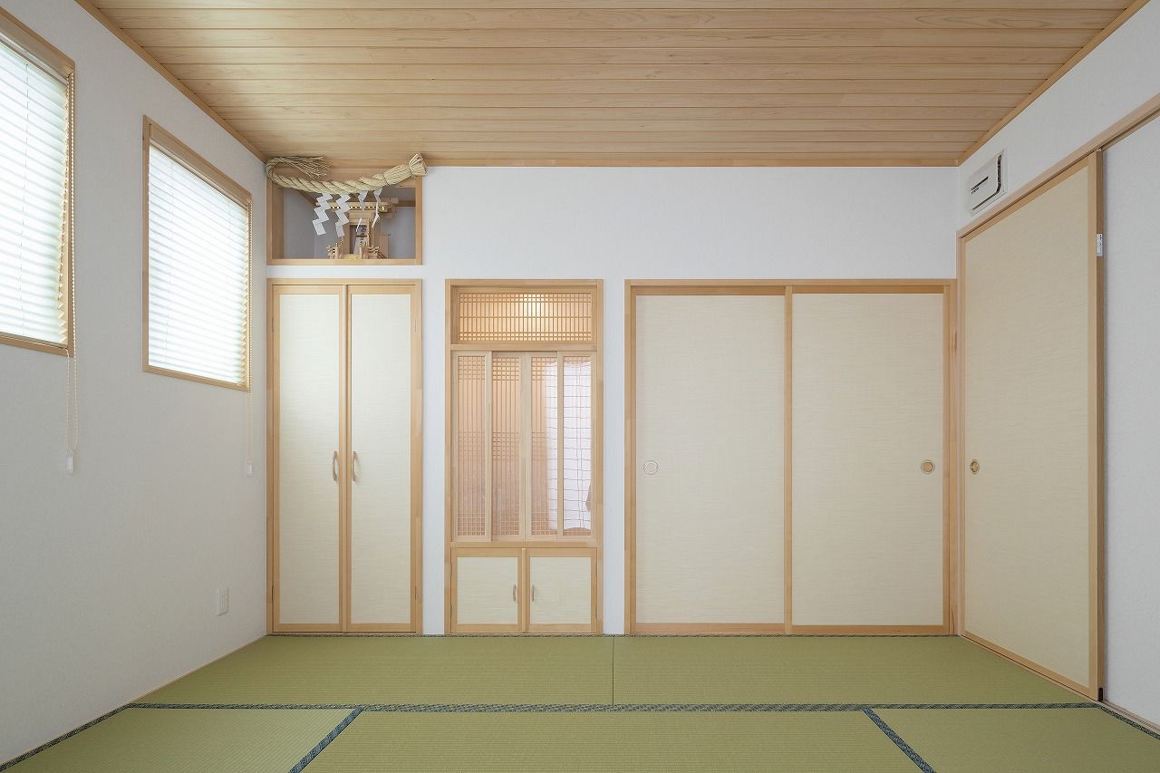 次世代の家　門目建設 広々シンプル　和モダンの家の建築実例画像4