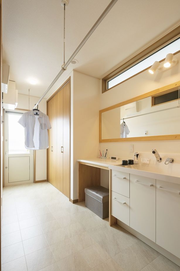 次世代の家　門目建設 広々シンプル　和モダンの家の建築実例画像7