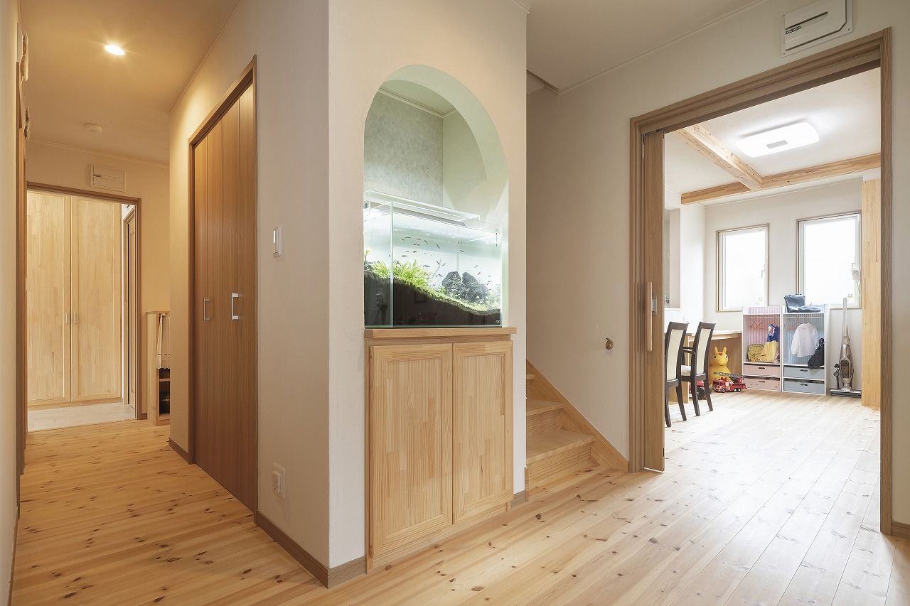 次世代の家　門目建設 広々シンプル　和モダンの家の建築実例画像8