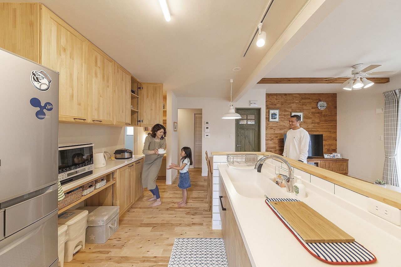 次世代の家　門目建設 自然素材を愉しむ平屋の家の建築実例画像3