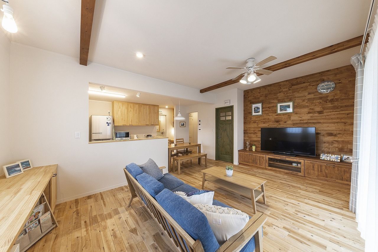 次世代の家　門目建設 自然素材を愉しむ平屋の家の建築実例画像5