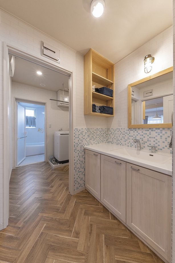 次世代の家　門目建設 自然素材を愉しむ平屋の家の建築実例画像6