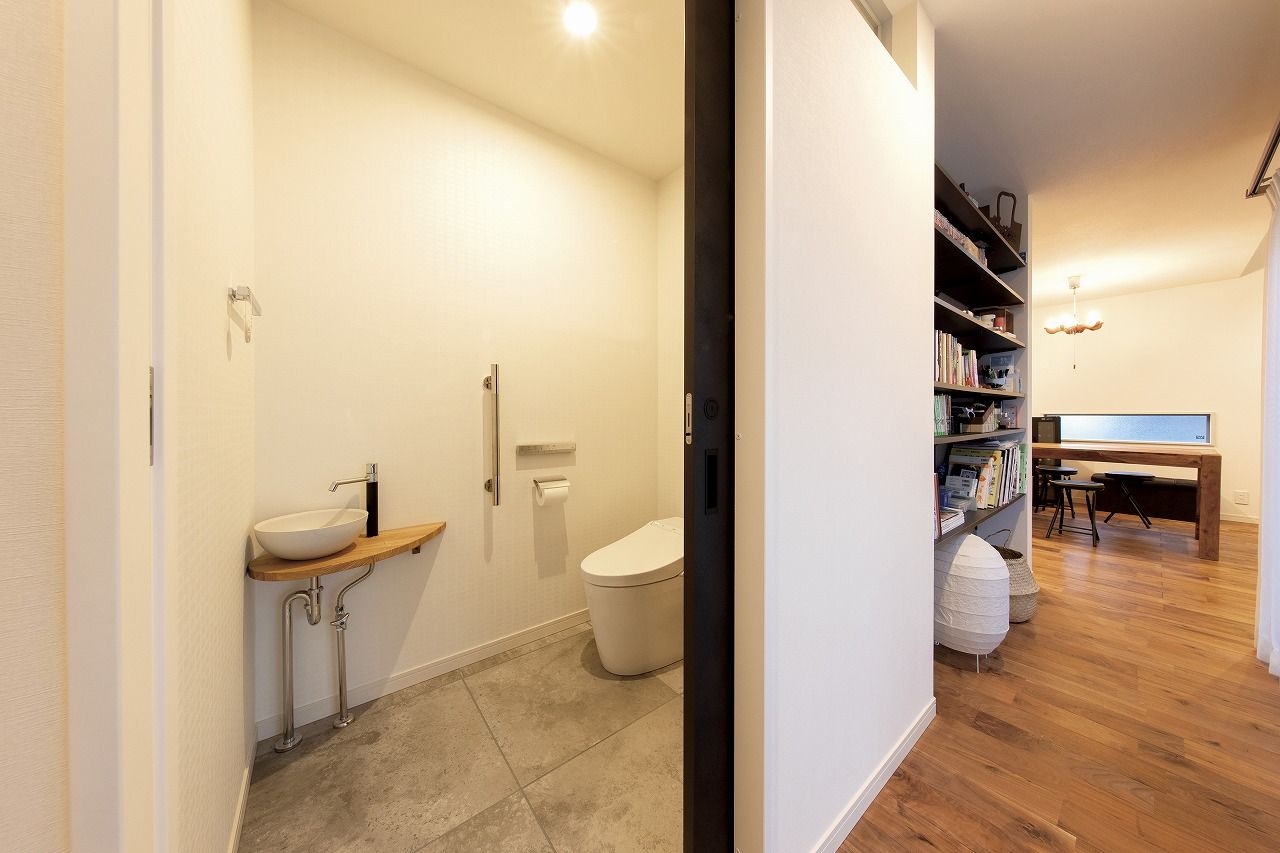 イシンホーム住宅研究会　大縄林業 【1500～1999万円台/間取り有/平屋】家事ラク間取り、未来への安心。住み心地にこだわったコの字の平屋の建築実例画像7