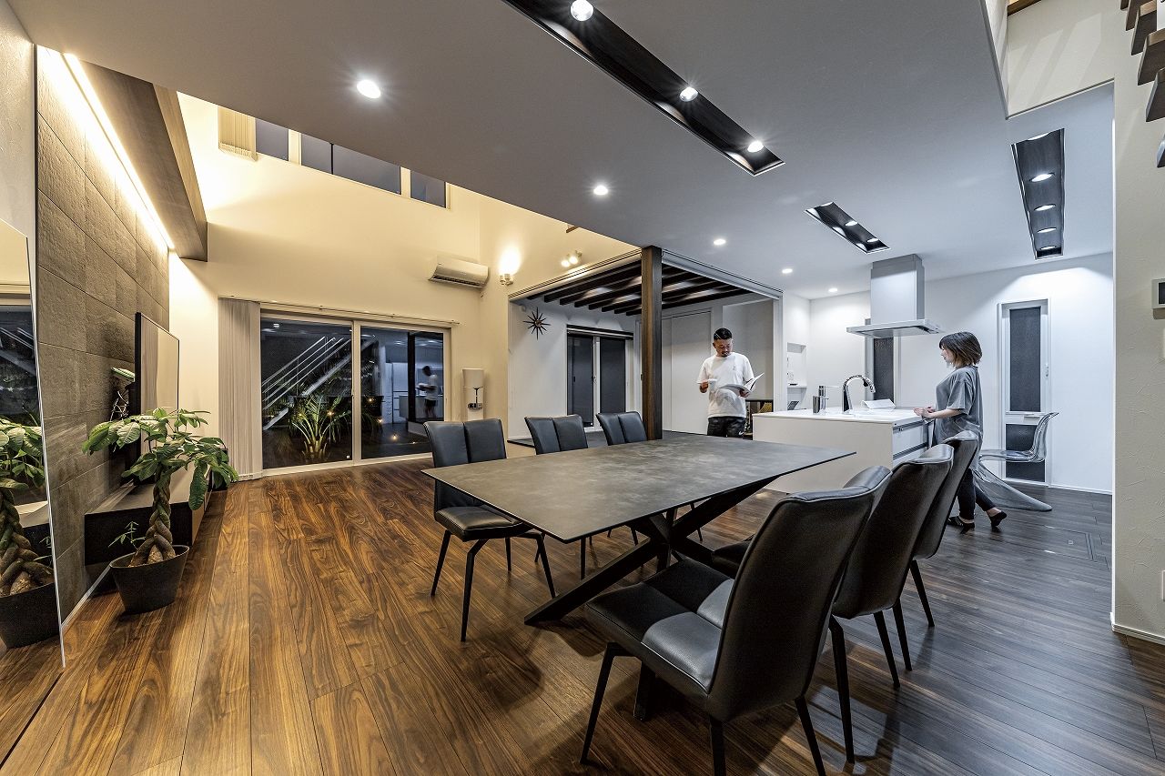 イシンホーム住宅研究会　大縄林業 【2000～2499万円台/間取り有】ラグジュアリーなデザイン×家事ラク動線を追求！笑顔が集まる快適な家の建築実例画像3