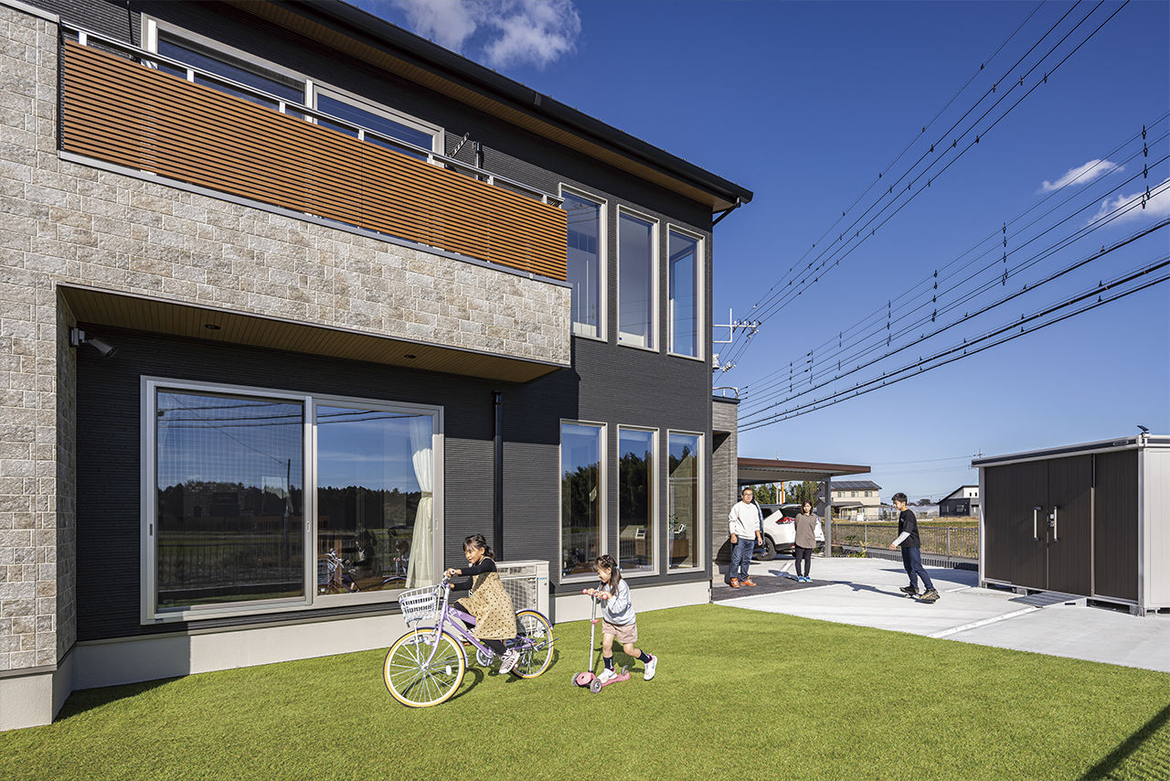 イシンホーム住宅研究会　大縄林業 【2000～2499万円台】「こんな暮らしがしたい」を予算内で！家族の絆と寛ぎを大切にした、和モダンの住まいの建築実例画像10