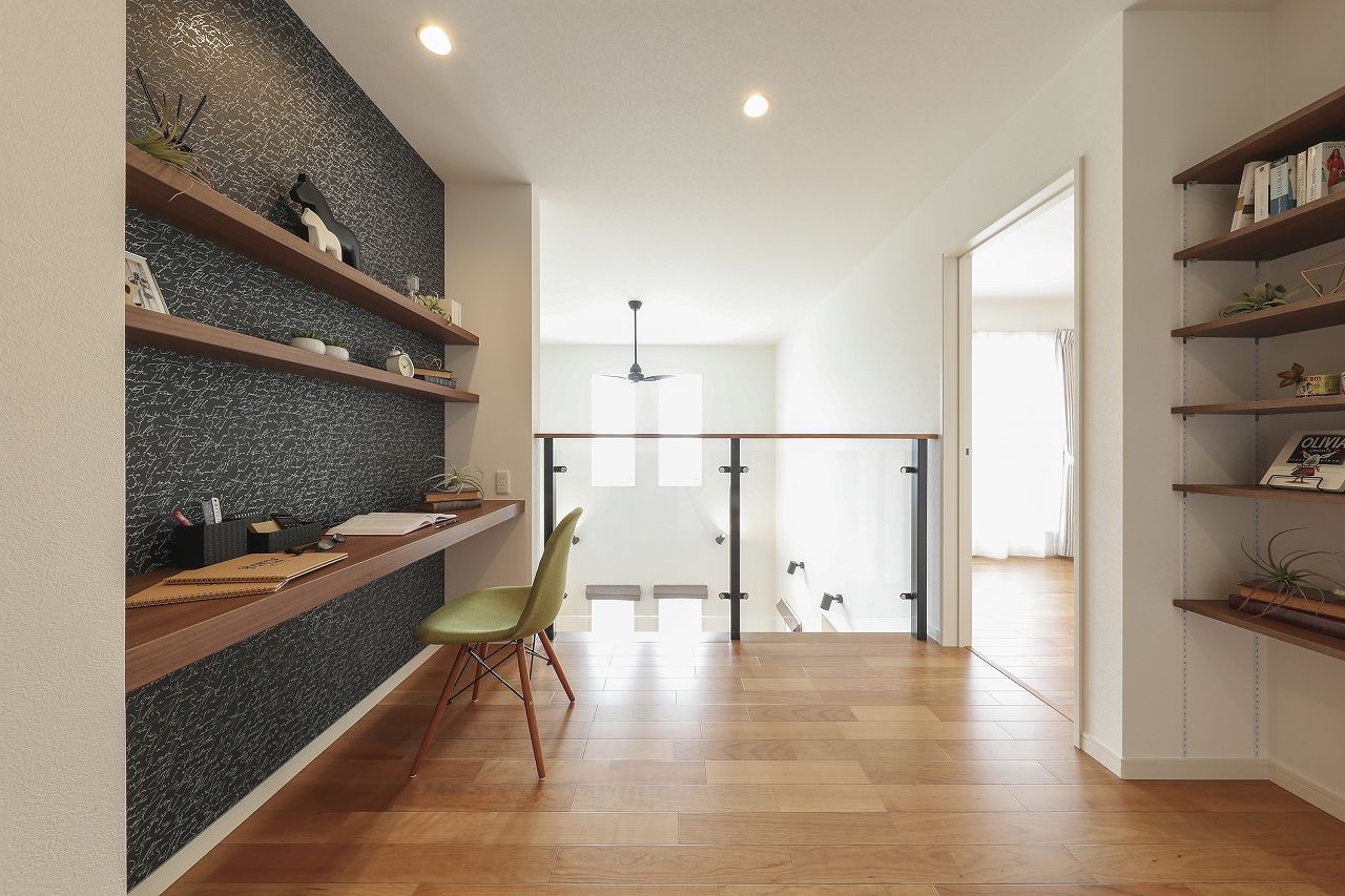 イシンホーム住宅研究会　大縄林業 【1500～1999万円台/間取り有】つながる動線×たっぷり収納が、がんばるママを応援！夏も冬も快適な家の建築実例画像9