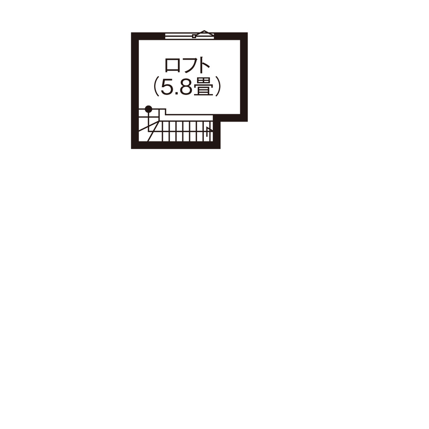 イシンホーム住宅研究会　大縄林業 【間取り有】高性能＆充実の標準装備でコスパも良好！光あふれる、北欧風の家の間取り図（3LDK）ロフト