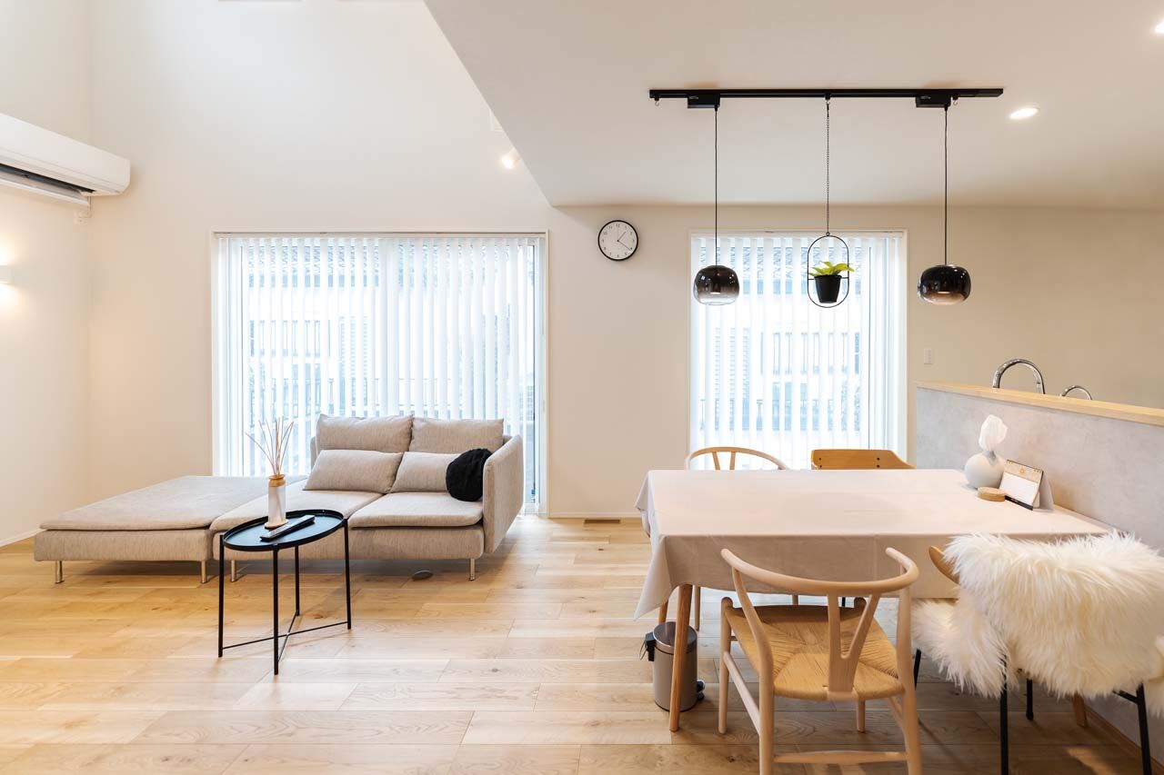 イシンホーム住宅研究会　大縄林業 【間取り有】高性能＆充実の標準装備でコスパも良好！光あふれる、北欧風の家の建築実例画像3