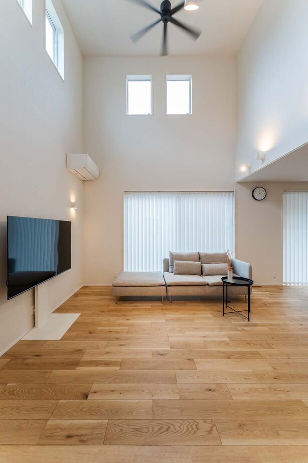 イシンホーム住宅研究会　大縄林業 【間取り有】高性能＆充実の標準装備でコスパも良好！光あふれる、北欧風の家の建築実例画像4