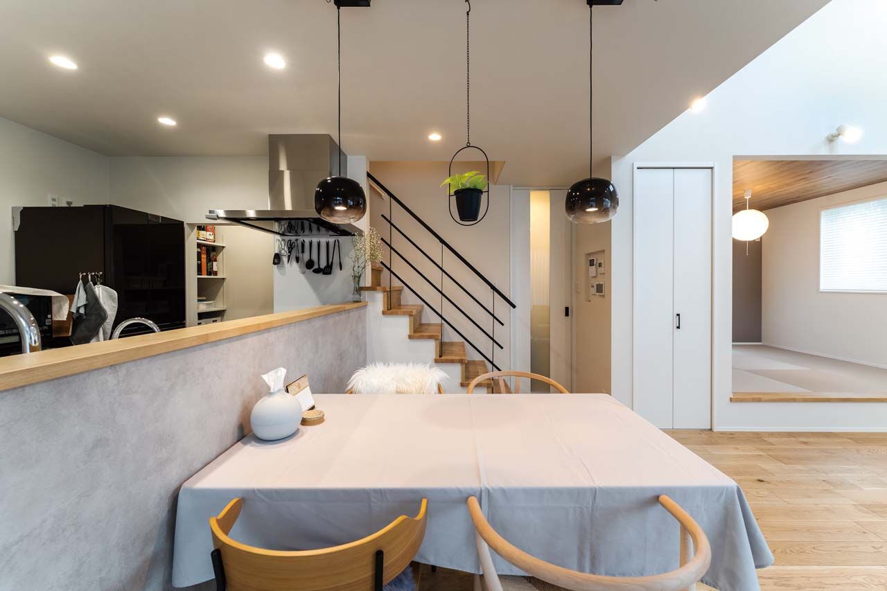 イシンホーム住宅研究会　大縄林業 【間取り有】高性能＆充実の標準装備でコスパも良好！光あふれる、北欧風の家の建築実例画像5