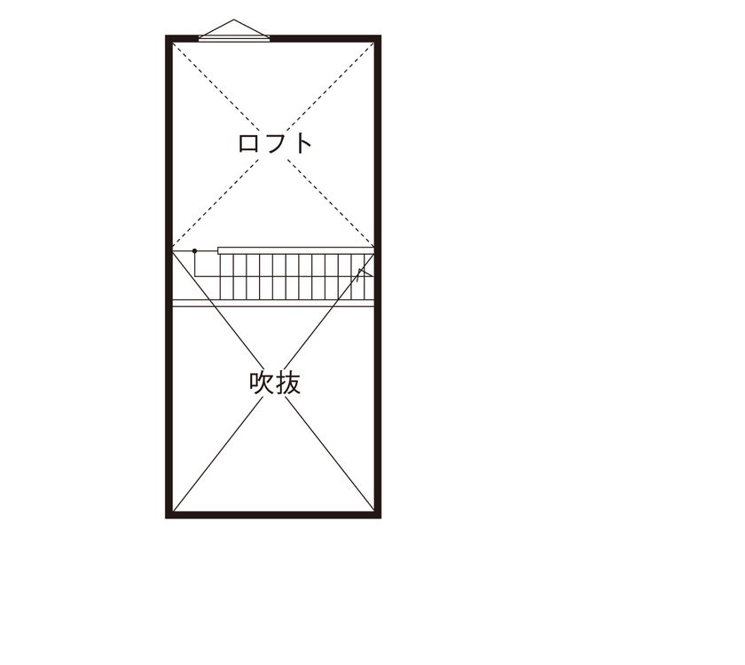 イシンホーム住宅研究会　大縄林業 【間取り有】参考にしたい！平屋＋ロフトの間取り。365日快適な北欧ヴィンテージの家の間取り図（3LDK）ロフト