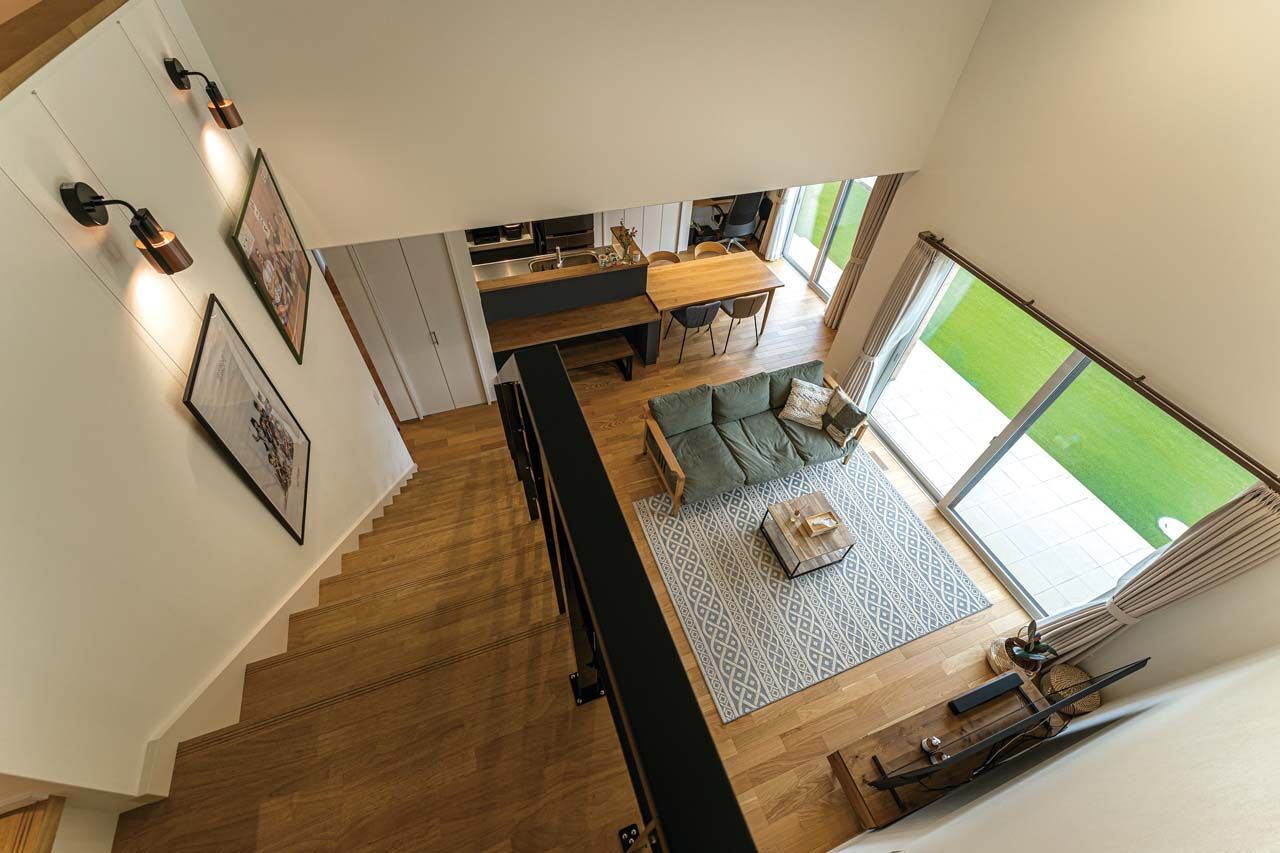 イシンホーム住宅研究会　大縄林業 【間取り有】参考にしたい！平屋＋ロフトの間取り。365日快適な北欧ヴィンテージの家の建築実例画像4