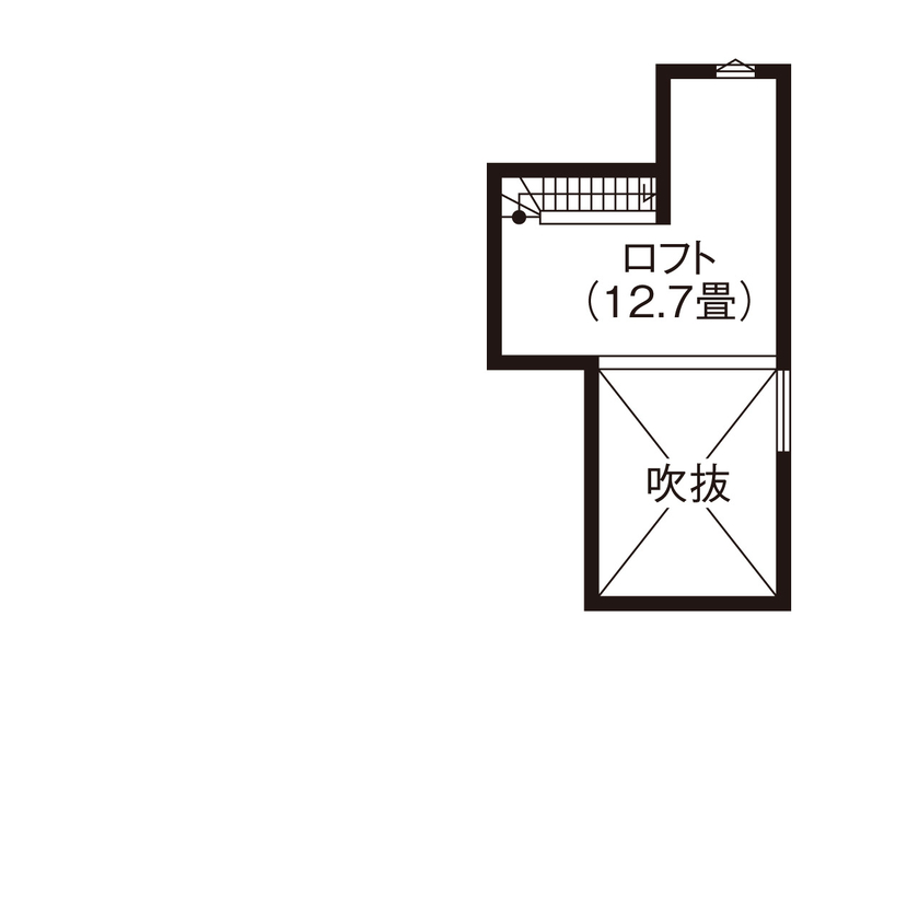 イシンホーム住宅研究会　大縄林業 【間取り有】自由な家づくりで細部までこだわりを実現！創エネ&快適な平屋の住まいの間取り図（4LDK）ロフト