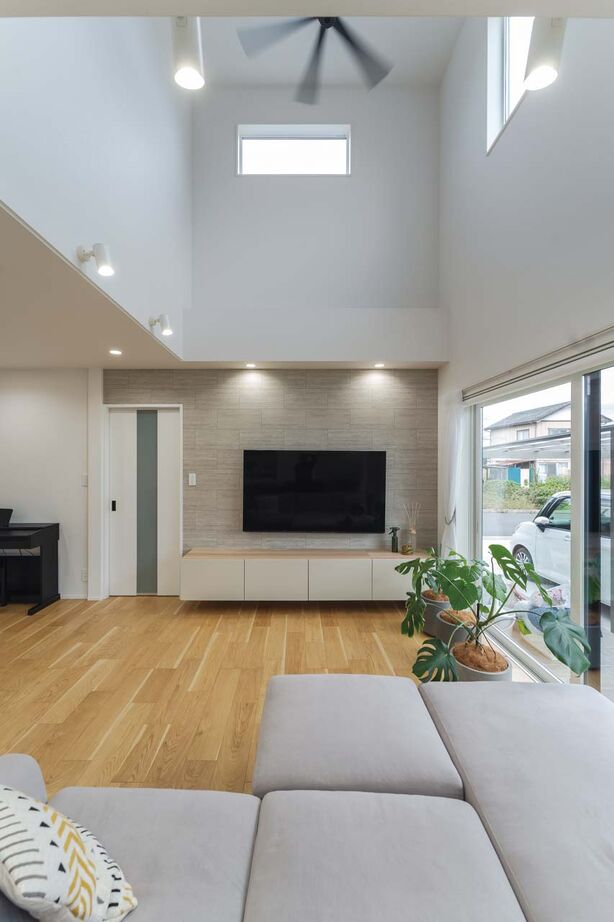 イシンホーム住宅研究会　大縄林業 【間取り有】家事が楽になる家なら、暮らしが楽しく快適に。想いを実現した理想の住まいの建築実例画像3