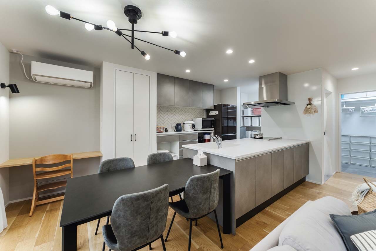 イシンホーム住宅研究会　大縄林業 【間取り有】家事が楽になる家なら、暮らしが楽しく快適に。想いを実現した理想の住まいの建築実例画像4