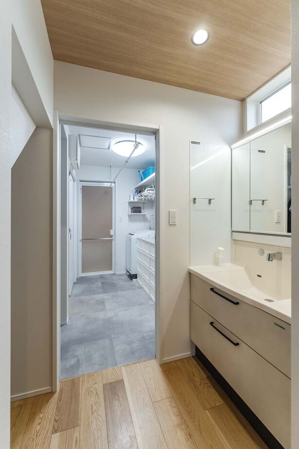 イシンホーム住宅研究会　大縄林業 【間取り有】家事が楽になる家なら、暮らしが楽しく快適に。想いを実現した理想の住まいの建築実例画像6