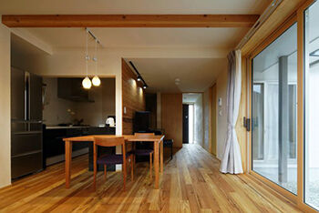 hoku archidesign 【間取図有｜1500～1999万円｜1LDK｜平屋｜建築家と建てる】コンパクトで暮らしやすいワンルームのような家の建築実例画像2