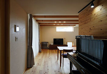 hoku archidesign 【間取図有｜1500～1999万円｜1LDK｜平屋｜建築家と建てる】コンパクトで暮らしやすいワンルームのような家の建築実例画像3