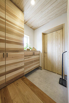 hoku archidesign 【間取図有｜3500～3999万円｜4LDK｜建築家と建てる】自然素材たっぷり！アトリエもある家の建築実例画像9