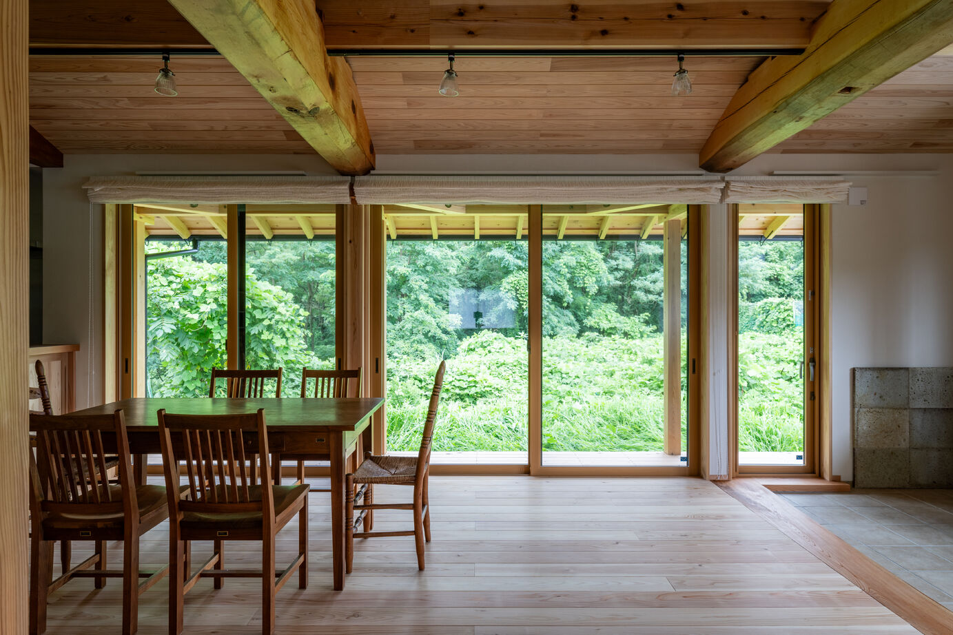 hoku archidesign 【間取図有｜3500～3999万円｜2LDK｜建築家と建てる】自然を感じながら住まう平屋の建築実例画像3